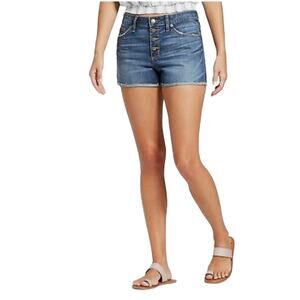NEW UNIVERSAL THREAD HIGH RISE SHORTIE SHORTS WOMENS SIZE 00/24R